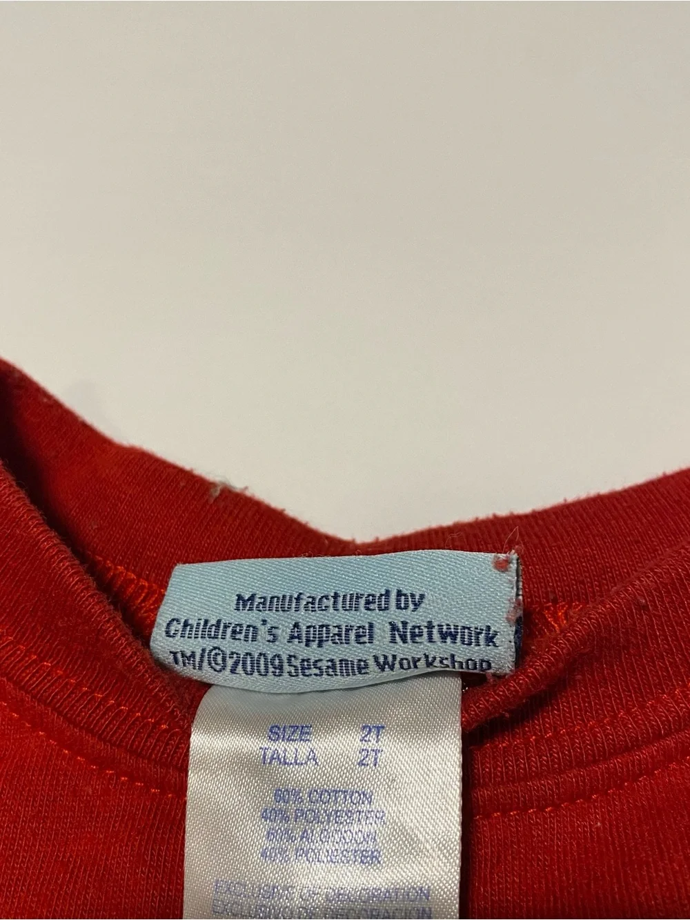 Sesame Street small stain